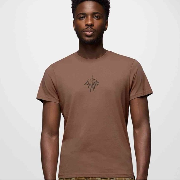 NWT Prana Men’s XL/W’s XXL ST Heritage Graphic SS Tee 1972551 in Shroom Mandala - Picture 4 of 15